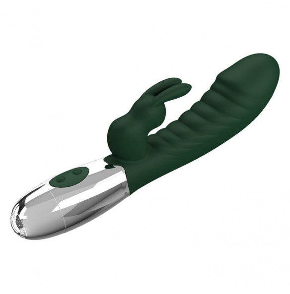 Pretty Love - Naughty Bunny Powerful Vibrating Massager Wand (Chargeable - Black) Pretty Love - Naughty Bunny Powerful Vibrating Massager Wand (Chargeable - Black)